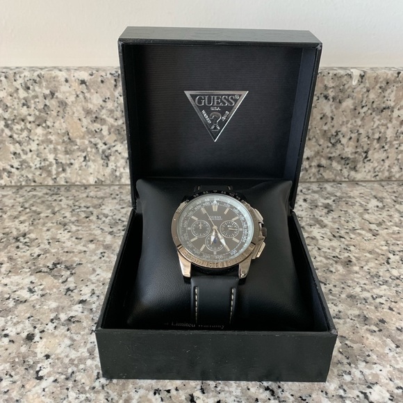 Guess Other - GUESS Chronograph Black Men's Watch U14501G2